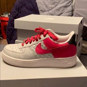 Nike Air Force one worn only 3 times. With box